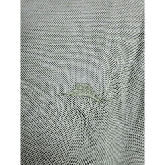 Tommy Bahama Green Men's Swordfish Logo Polo Shirt Size Large - Picture 3 of 7